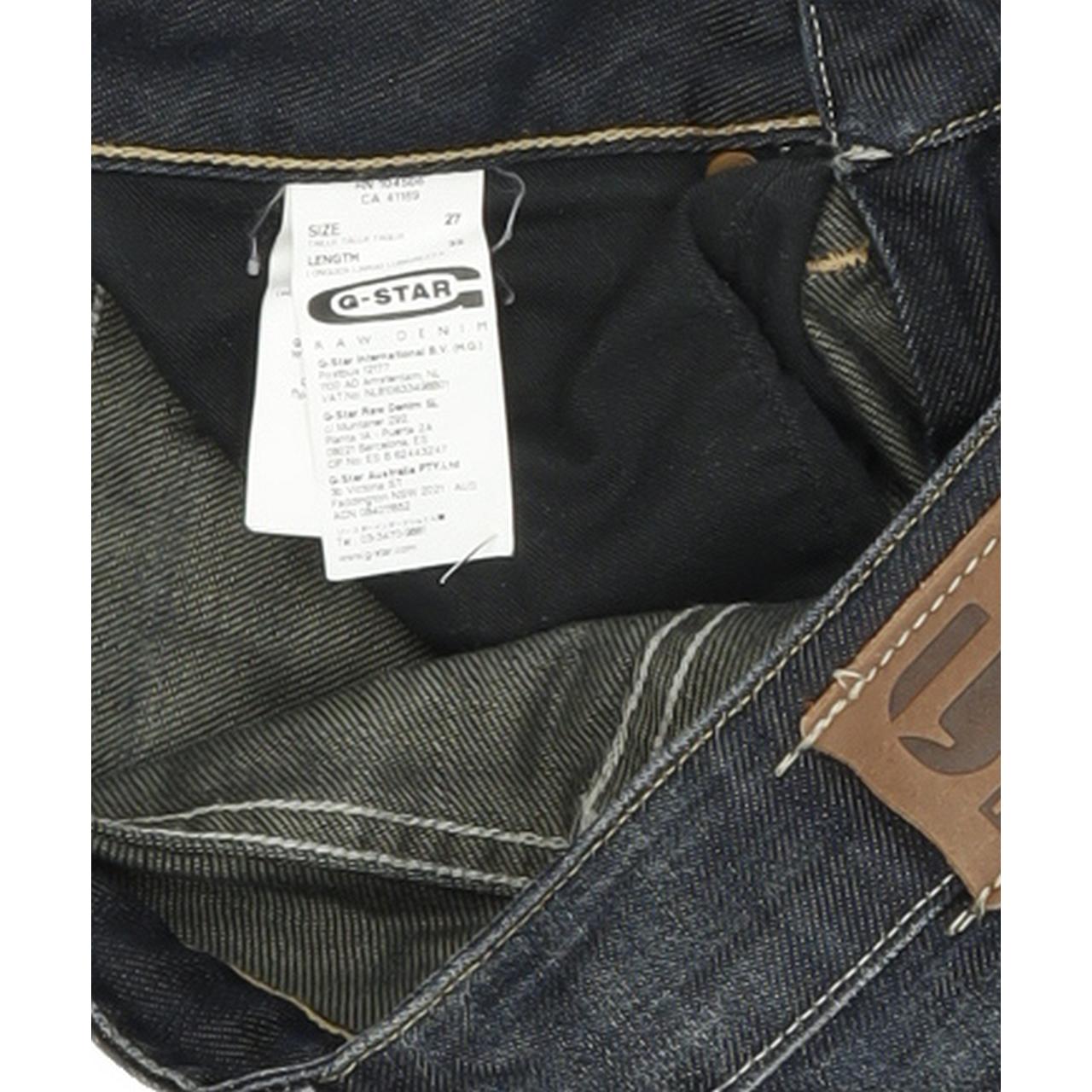 G-Star 3301 Women Blue Straight Regular Jeans W27 L32