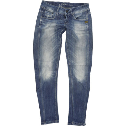 G-Star Midge Cody Women Blue Skinny Slim Stretch Jeans W28 L32