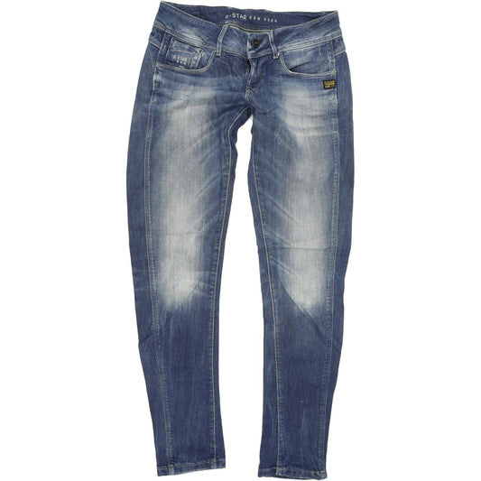 G-Star Midge Cody Women Blue Skinny Slim Stretch Jeans W28 L32