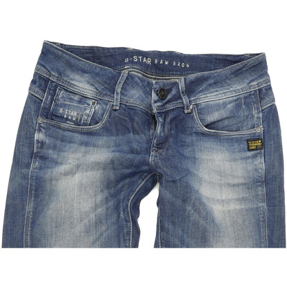 G-Star Midge Cody Women Blue Skinny Slim Stretch Jeans W28 L32
