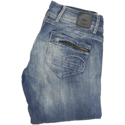 G-Star Midge Cody Women Blue Skinny Slim Stretch Jeans W28 L32