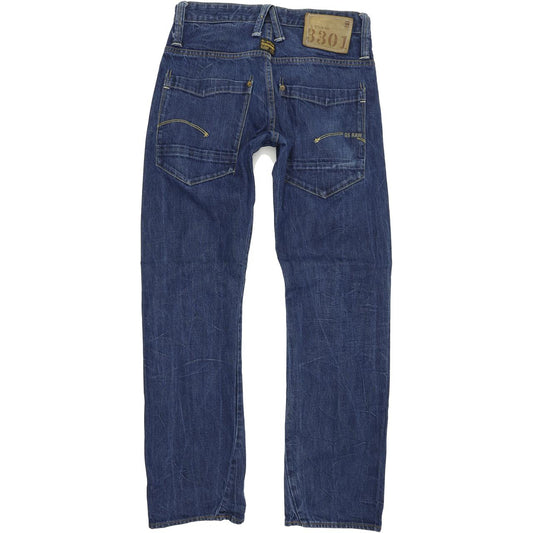 G-Star Victor Men Blue Straight Regular Jeans W30 L32