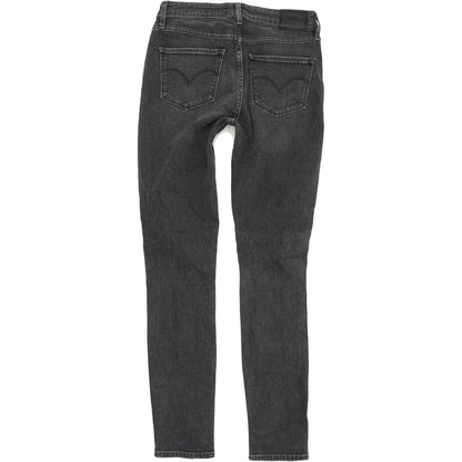 Levi's 721 Women Grey Skinny Slim Stretch Jeans W28 L32