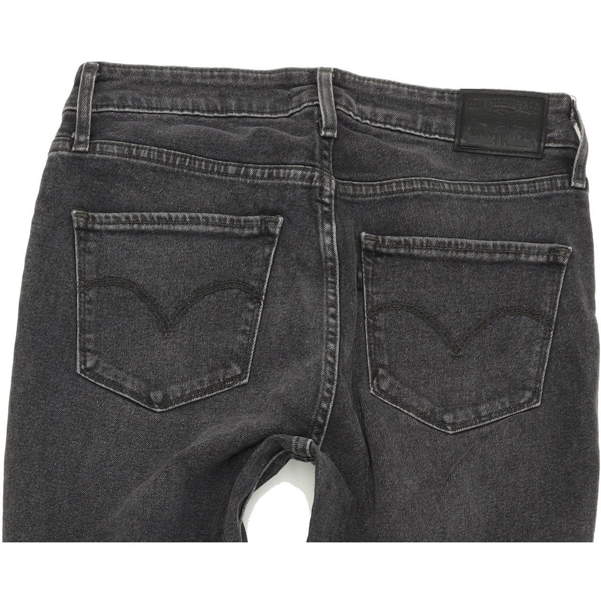 Levi's 721 Women Grey Skinny Slim Stretch Jeans W28 L32