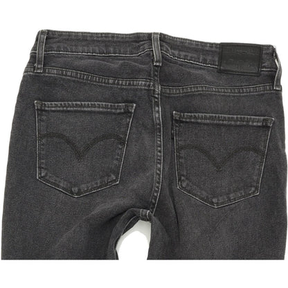 Levi's 721 Women Grey Skinny Slim Stretch Jeans W28 L32