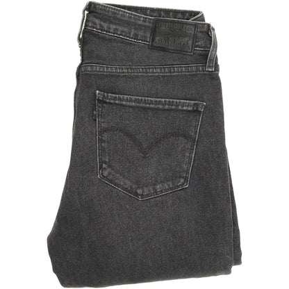 Levi's 721 Women Grey Skinny Slim Stretch Jeans W28 L32