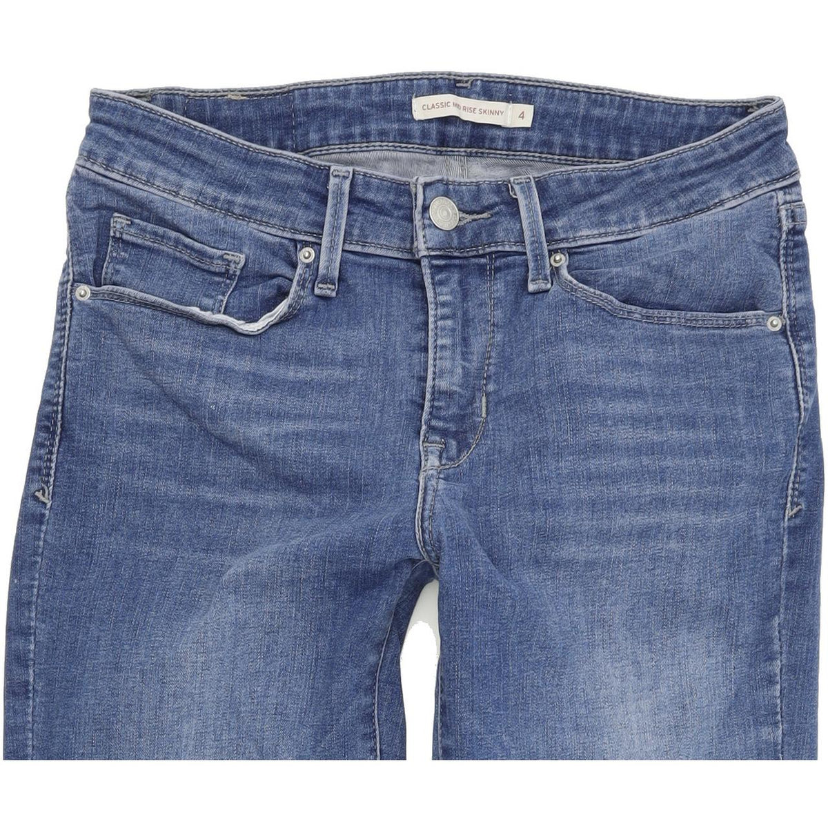 Levi's Classic Women Blue Skinny Slim Stretch Jeans W27 L28