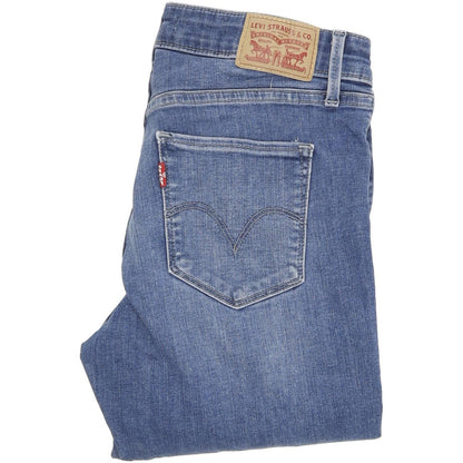 Levi's Classic Women Blue Skinny Slim Stretch Jeans W27 L28