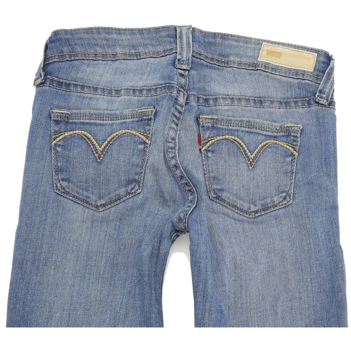 Levi's Slight Curve Women Blue Tapered Slim Stretch Jeans W25 L32