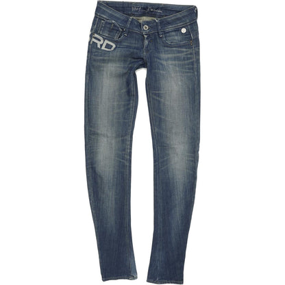 G-Star Royce Police  Women Blue Skinny Slim Stretch Jeans W25 L32
