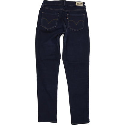 Levi's Mide Women Blue Skinny Slim Stretch Jeans W28 L32