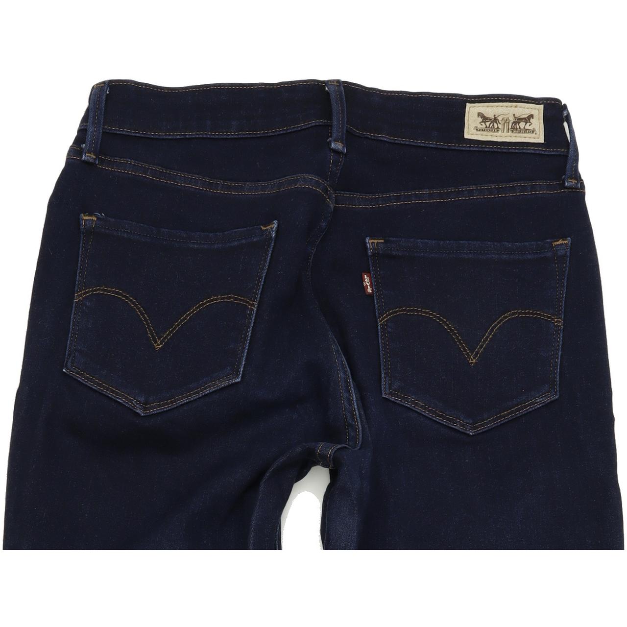 Levi's Mide Women Blue Skinny Slim Stretch Jeans W28 L32
