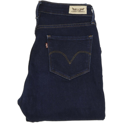 Levi's Mide Women Blue Skinny Slim Stretch Jeans W28 L32