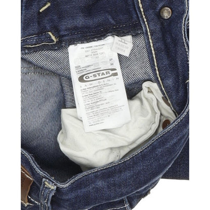 G-Star 3301 Women Blue Straight Regular Stretch Jeans W27 L32