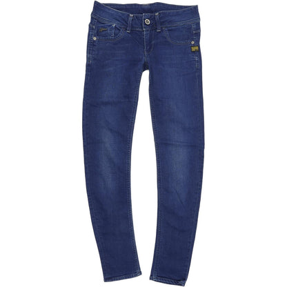 G-Star Lynn Women Blue Skinny Slim Stretch Jeans W27 L32