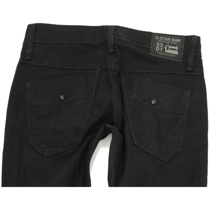 G-Star Sony Snap Women Black Skinny Slim Stretch Jeans W28 L32