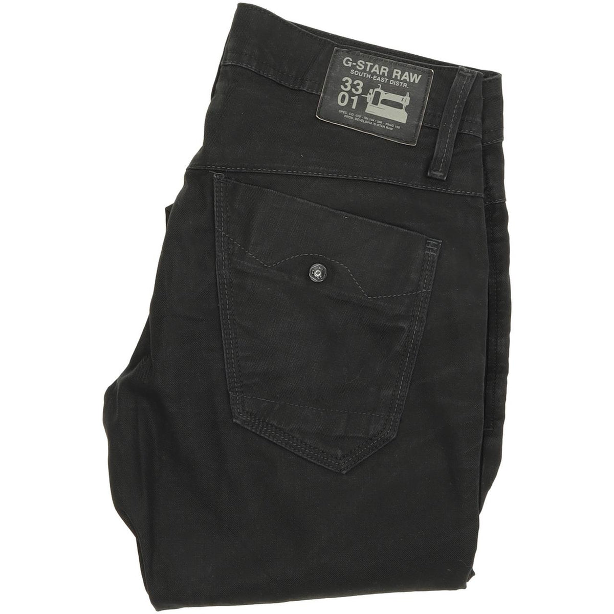 G-Star Sony Snap Women Black Skinny Slim Stretch Jeans W28 L32