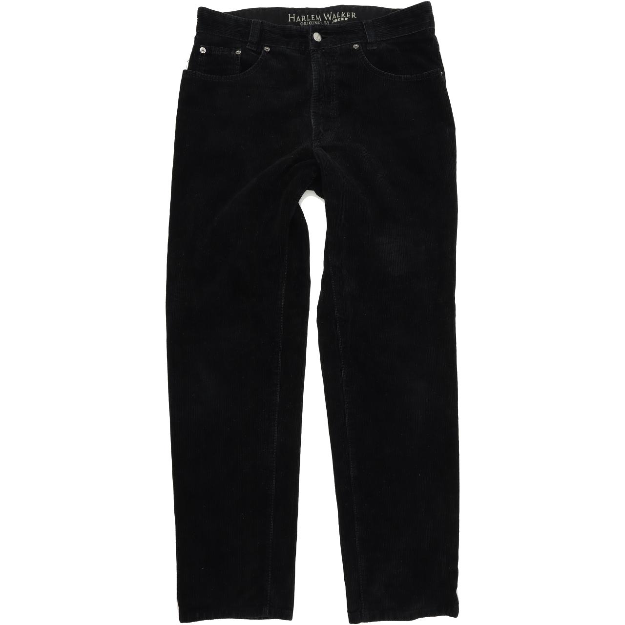 Joker Harlem Walker Men Black Straight Regular Jeans W33 L32