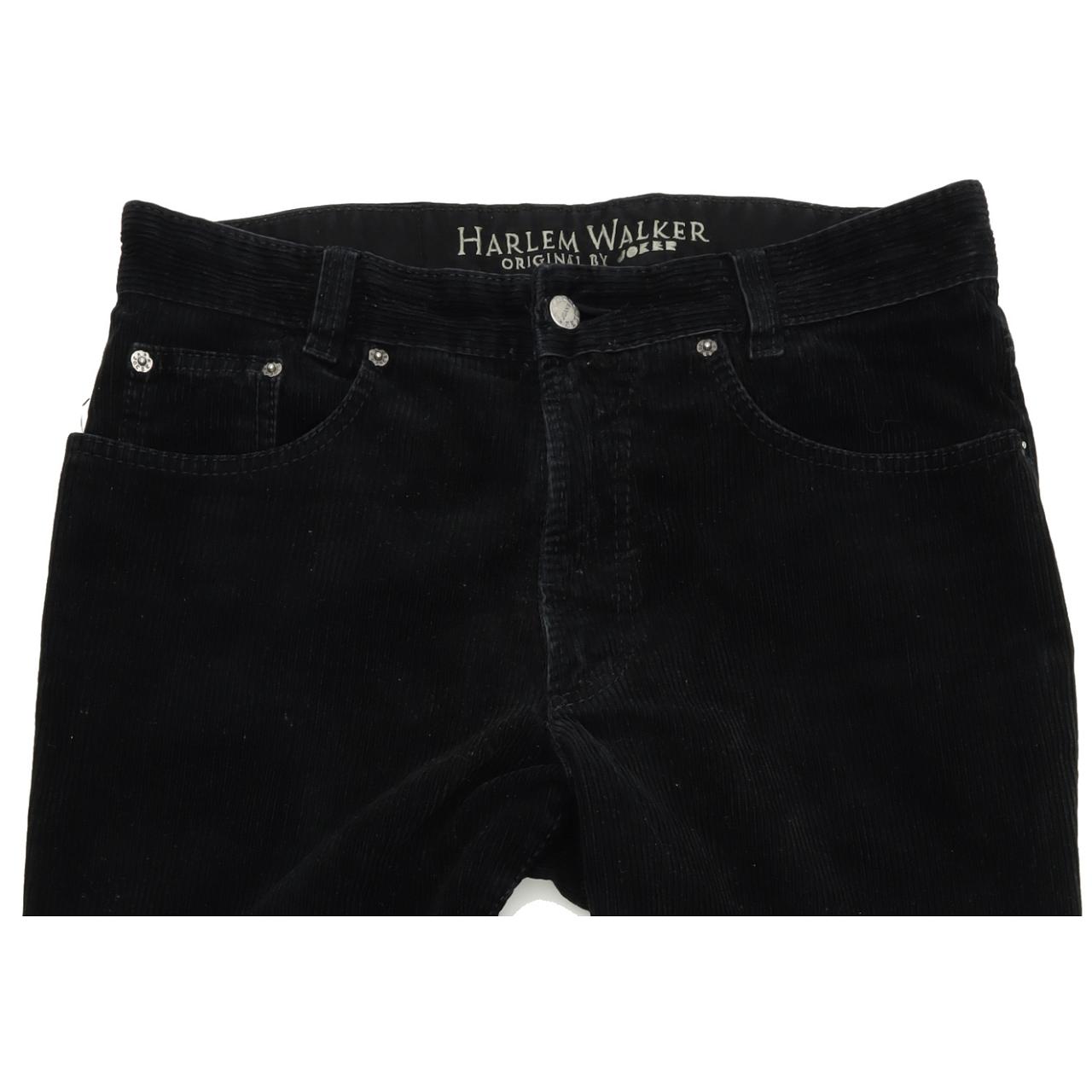 Joker Harlem Walker Men Black Straight Regular Jeans W33 L32