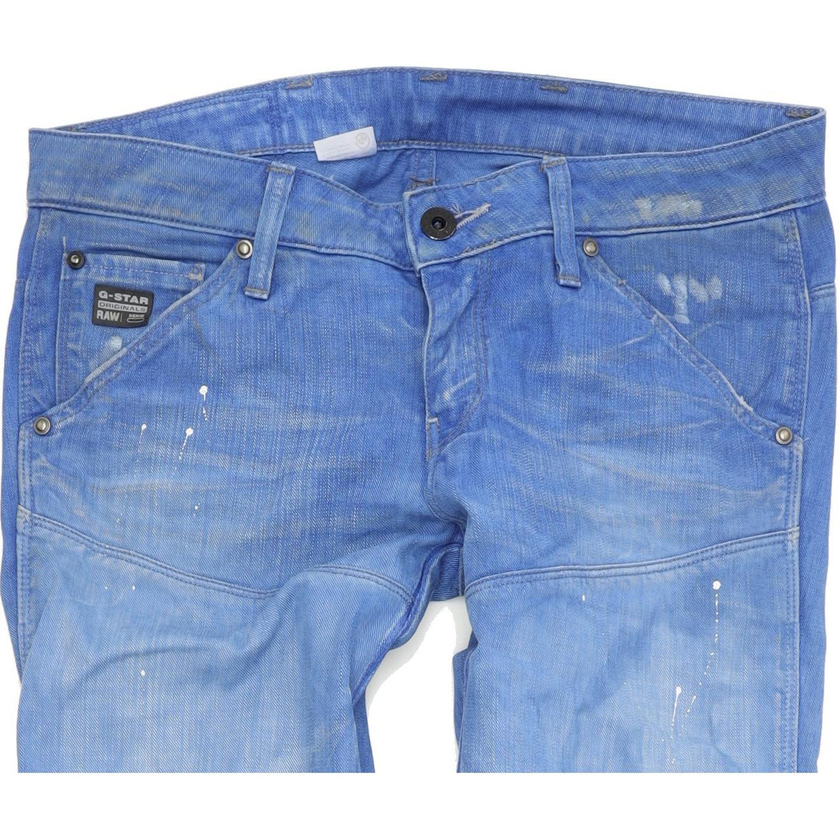 G-Star GSR 5620 Women Blue Tapered Slim Jeans W26 L34