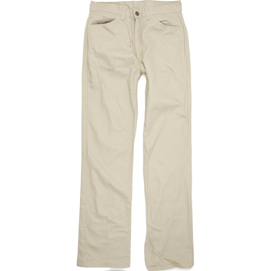 Levi's 566 Men Beige Straight Regular Jeans W32 L34