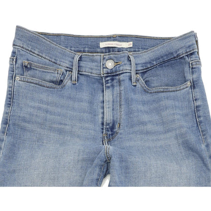 Levi's Slimming Women Blue Straight Slim Stretch Jeans W29 L32