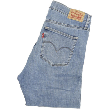 Levi's Slimming Women Blue Straight Slim Stretch Jeans W29 L32