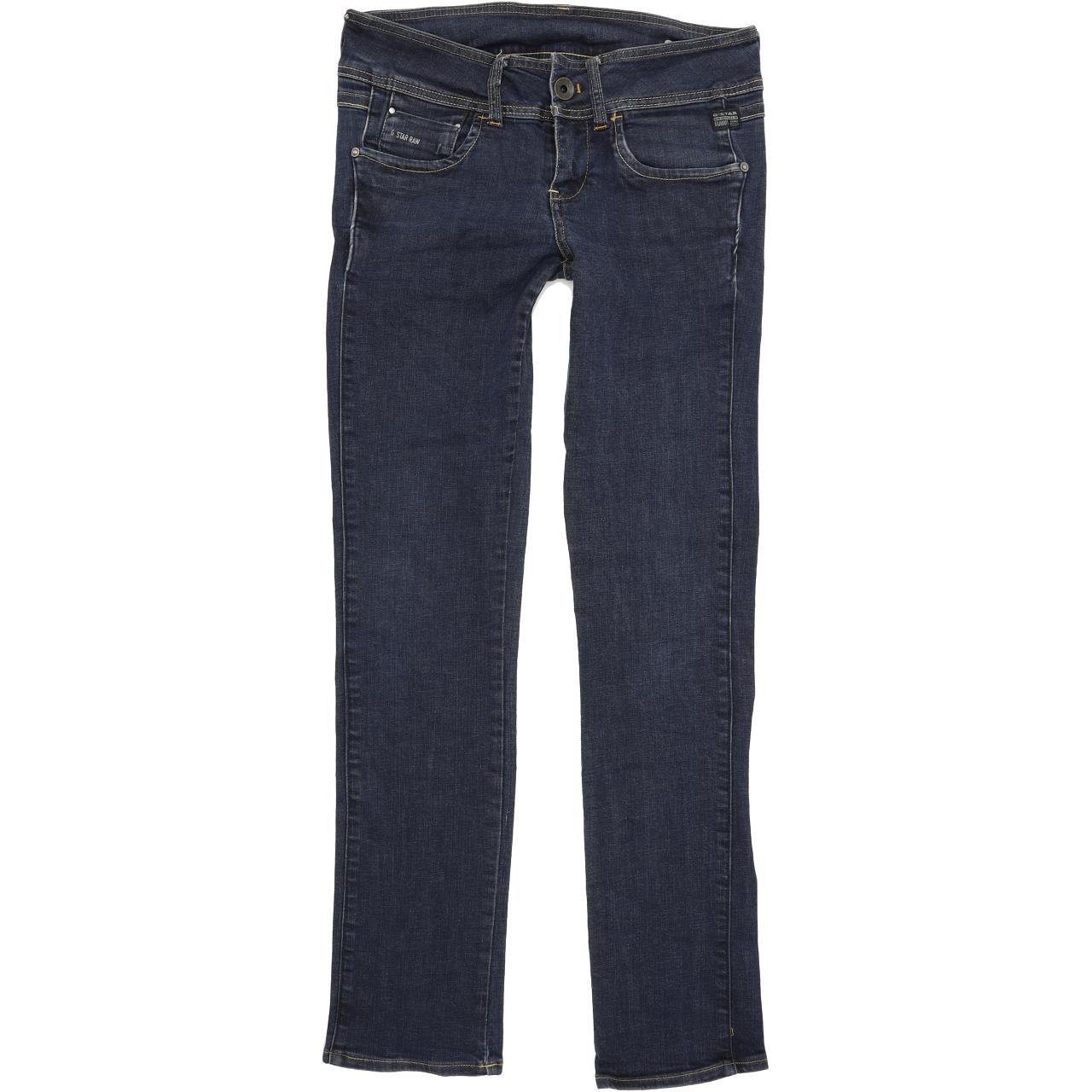 G-Star New Ford Women Blue Skinny Slim Stretch Jeans W31 L32