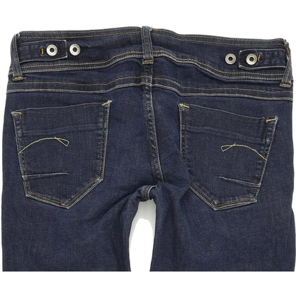 G-Star New Ford Women Blue Skinny Slim Stretch Jeans W31 L32