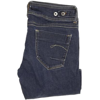 G-Star New Ford Women Blue Skinny Slim Stretch Jeans W31 L32