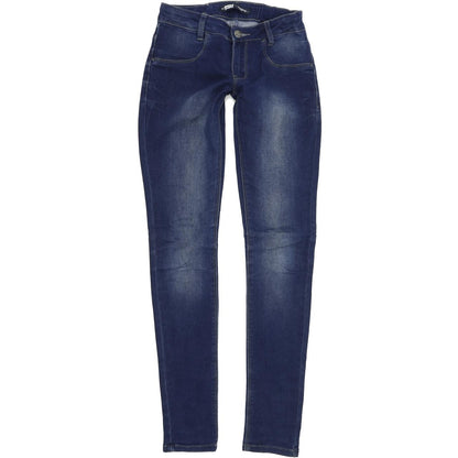 Levi's Girls Women Blue Skinny Slim Jegging Stretch Jeans W24 L30