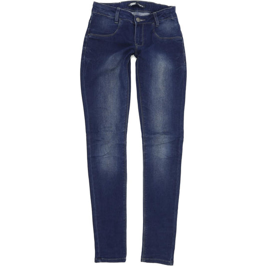 Levi's Girls Women Blue Skinny Slim Jegging Stretch Jeans W24 L30