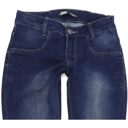 Levi's Girls Women Blue Skinny Slim Jegging Stretch Jeans W24 L30