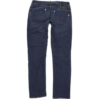 G-Star Midge Women Blue Straight Regular Stretch Jeans W28 L32