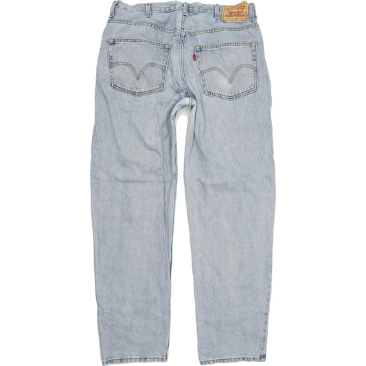 Levi's Men Blue Straight Relaxed Jeans W36 L32
