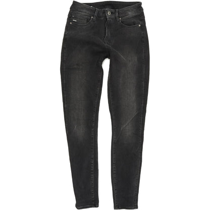 G-Star Shape Women Black Skinny Slim Stretch Jeans W28 L30