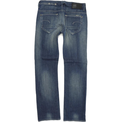 G-Star Lyric Women Blue Straight Loose Stretch Jeans W27 L32