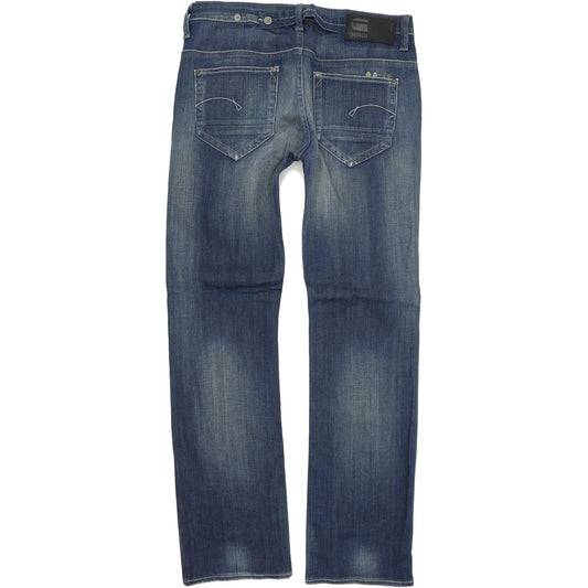 G-Star Lyric Women Blue Straight Loose Stretch Jeans W27 L32