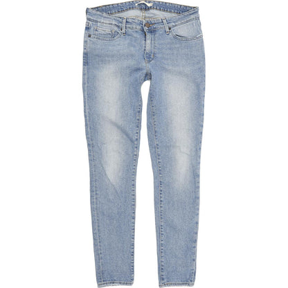 Levi's 711 Women Blue Skinny Slim Stretch Jeans W28 L30
