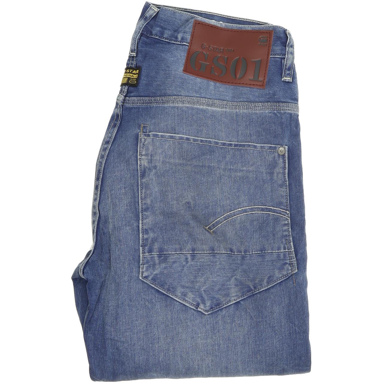 G-Star New Radar Men Blue Tapered Regular Jeans W30 L32