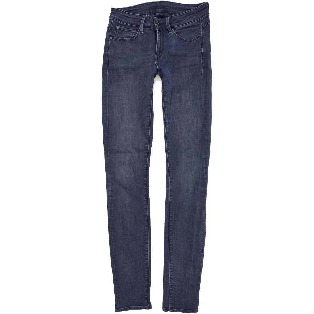 G-Star 3301 Contour Women Blue Skinny Slim Stretch Jeans W28 L34