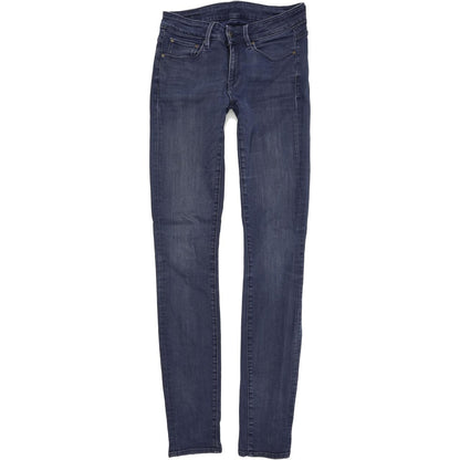 G-Star 3301 Contour Women Blue Skinny Slim Stretch Jeans W28 L34