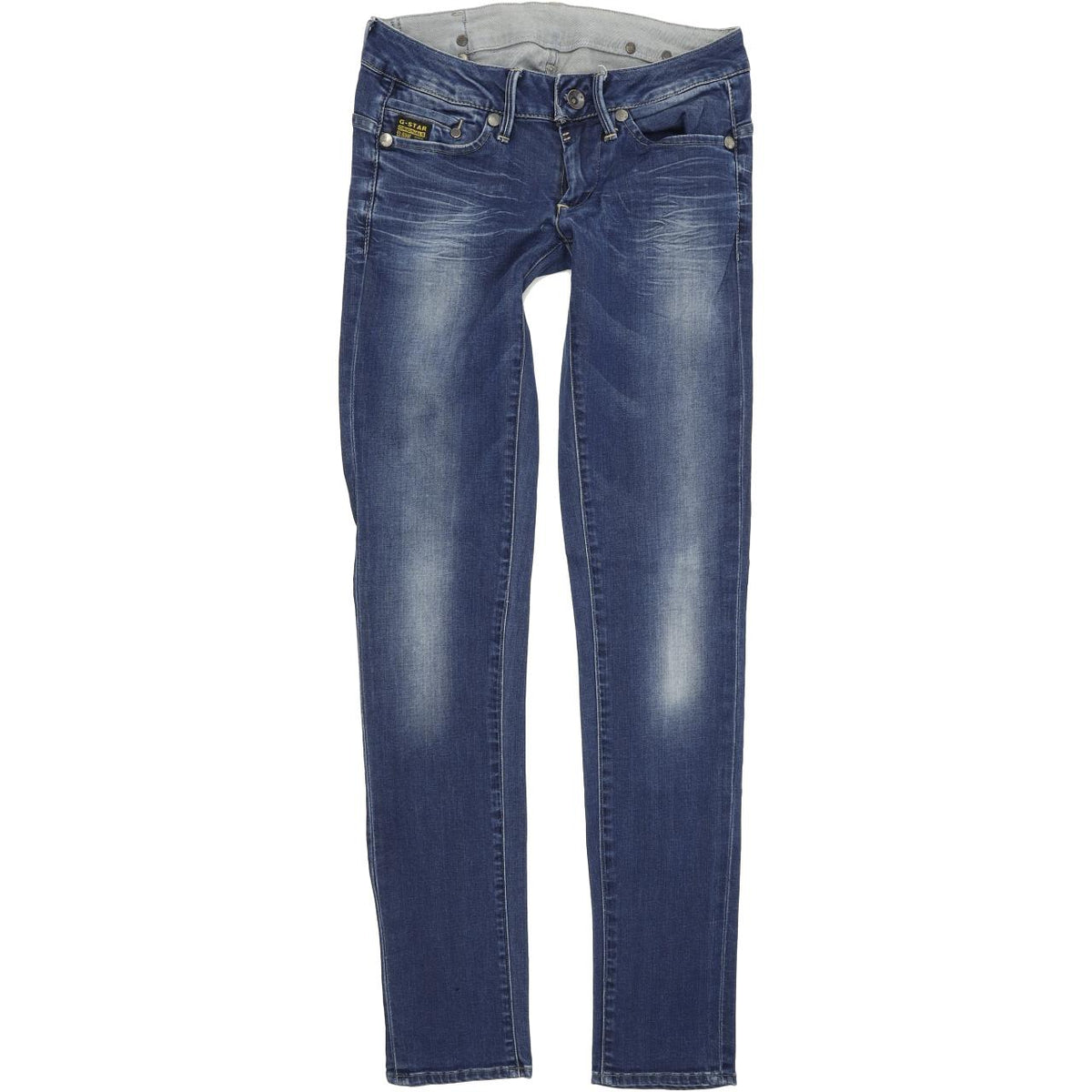 G-Star Midge Women Blue Skinny Slim Stretch Jeans W26 L32