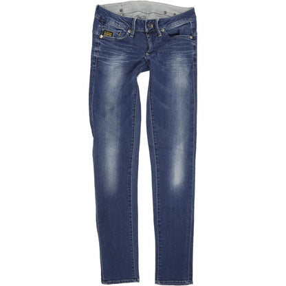 G-Star Midge Women Blue Skinny Slim Stretch Jeans W26 L32