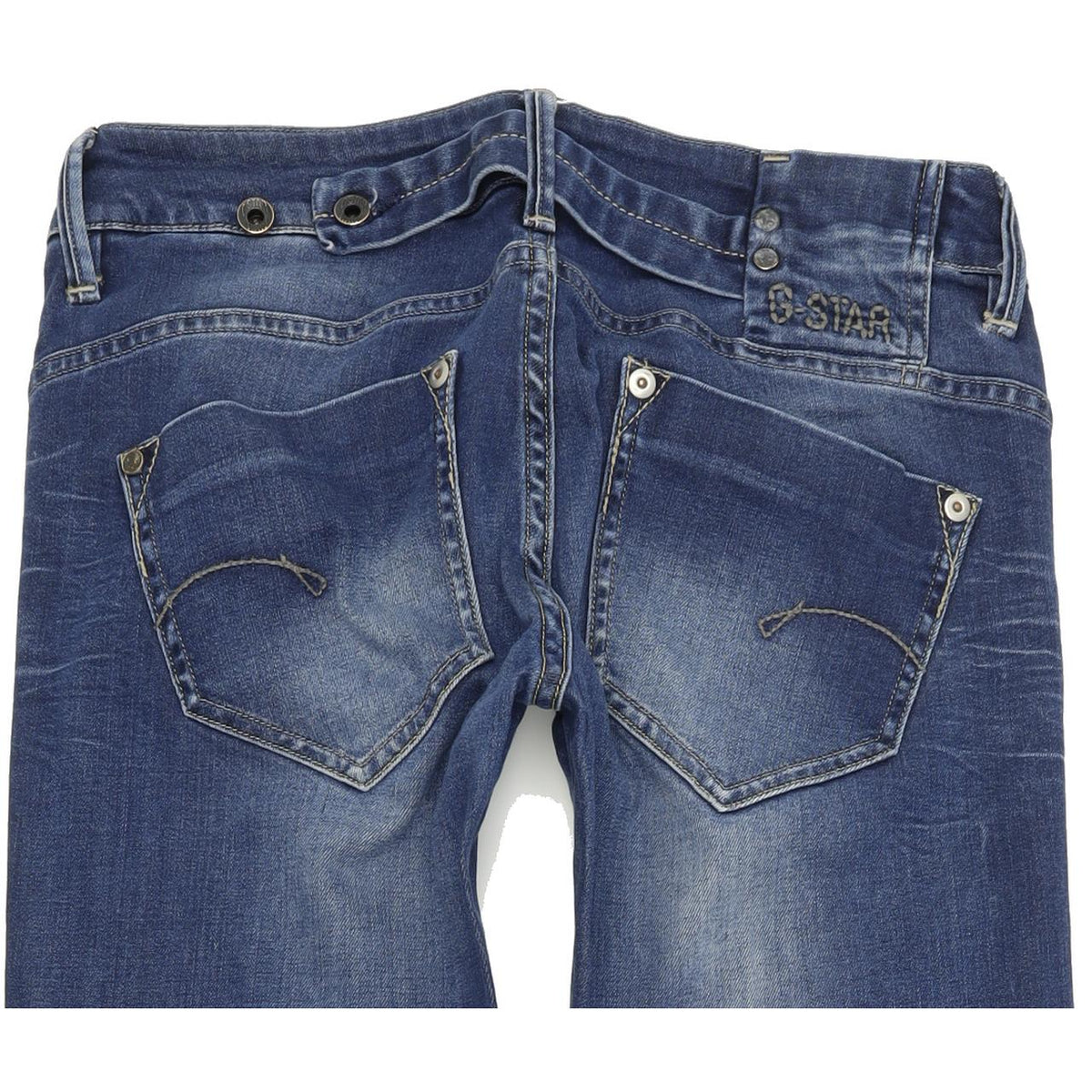 G-Star Midge Women Blue Skinny Slim Stretch Jeans W26 L32