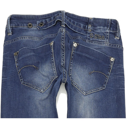 G-Star Midge Women Blue Skinny Slim Stretch Jeans W26 L32