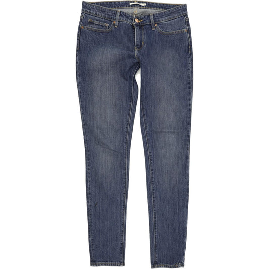 Levi's 711 Women Blue Skinny Slim Stretch Jeans W29 L32