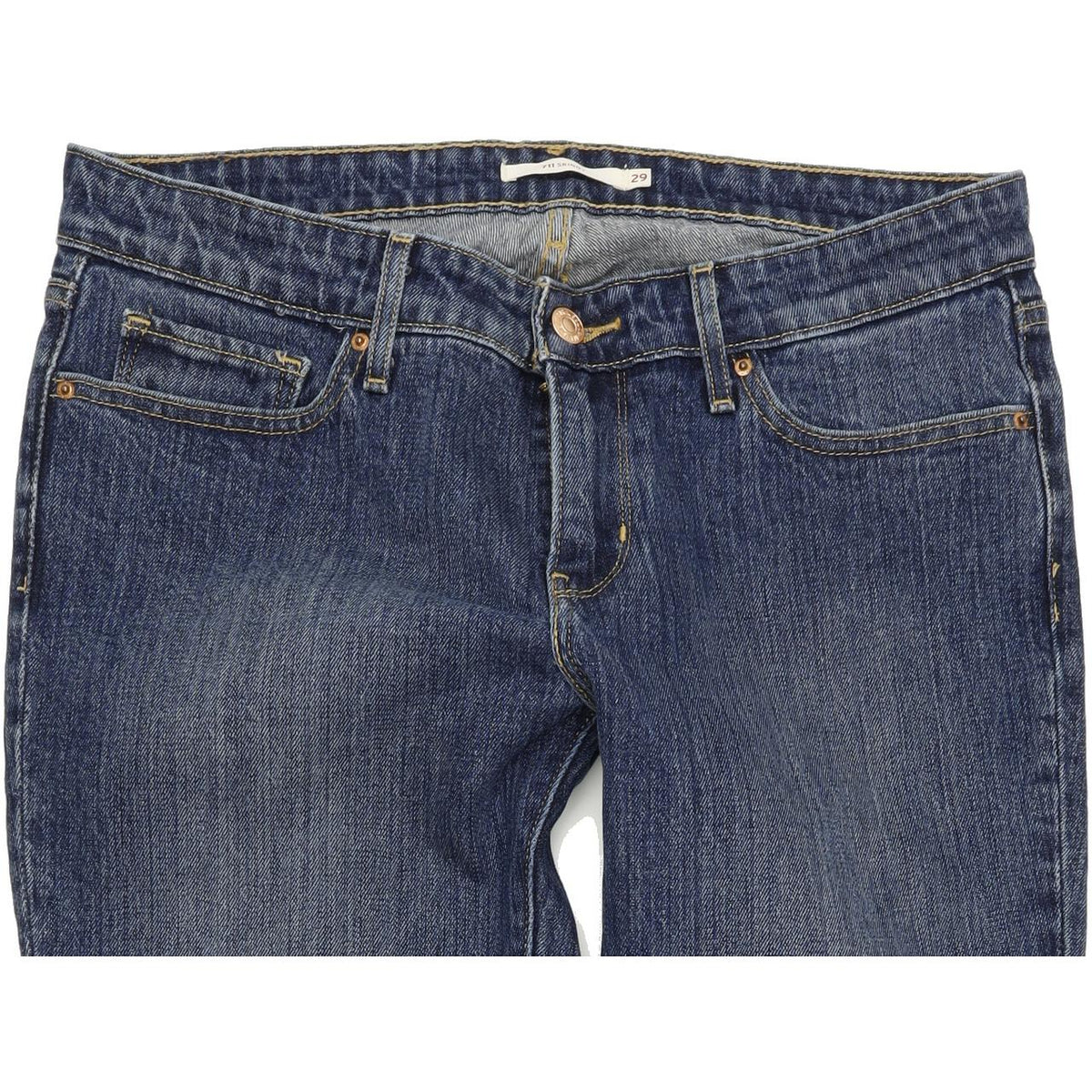 Levi's 711 Women Blue Skinny Slim Stretch Jeans W29 L32
