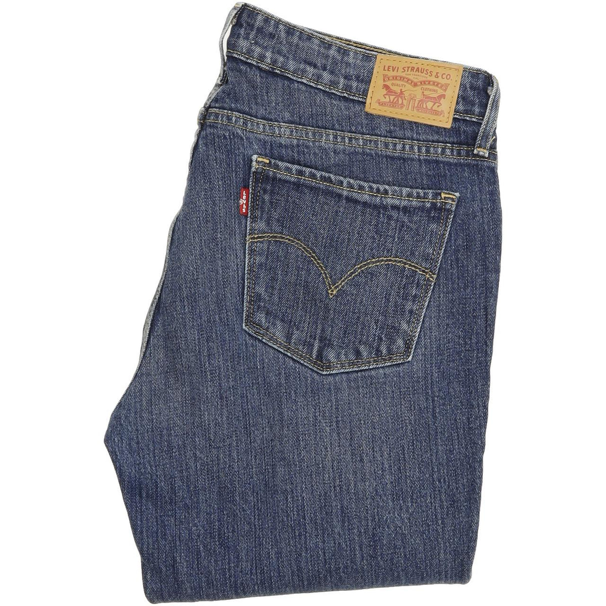 Levi's 711 Women Blue Skinny Slim Stretch Jeans W29 L32