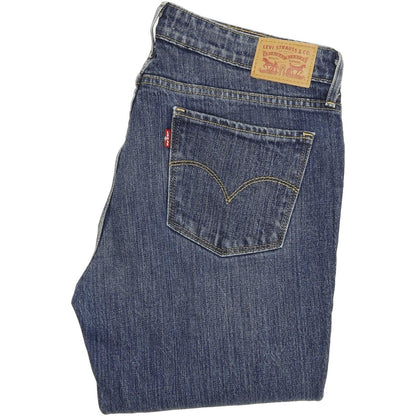 Levi's 711 Women Blue Skinny Slim Stretch Jeans W29 L32